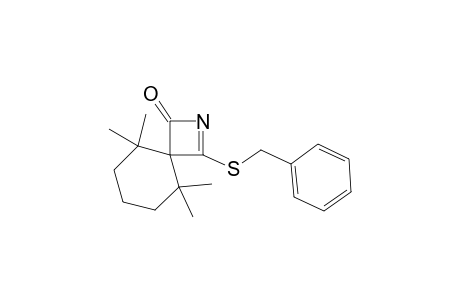 2-Azaspiro[3.5]non-2-en-1-one, 5,5,9,9-tetramethyl-3-[(phenylmethyl)thio]-