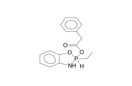 2-ETHYL-2-BENZYLCARBONYLOXY-4,5-BENZO-1,3,2-OXAZAPHOSPHOLANE