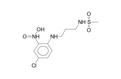 N-methylsulfonyl-N'-(2-nitro-4-chlorophenyl)trimethylenediamine