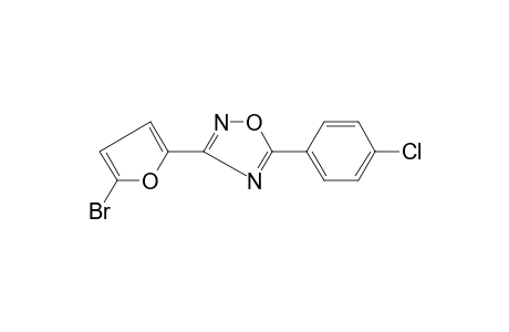 3-(5-Bromo-2-furyl)-5-(4-chlorophenyl)-1,2,4-oxadiazole