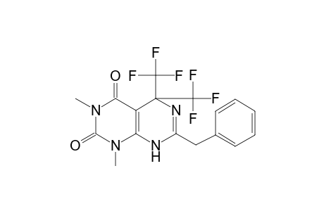 7-Benzyl-1,3-dimethyl-5,5-bis(trifluoromethyl)-5,8-dihydropyrimido[4,5-d]pyrimidine-2,4(1H,3H)-dione