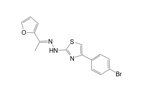 (E)-4-(4-Bromophenyl)-[2-[2-(1-furan-2-yl)ethylidene]-hydrazineyl]thiazole