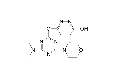 6-(4-Dimethylamino-6-morpholin-4-yl-[1,3,5]triazin-2-yloxy)-pyridazin-3-ol