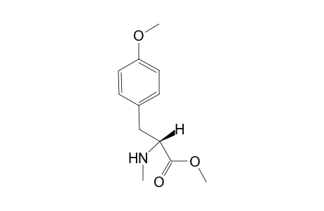 (2R)-3-(4-methoxyphenyl)-2-(methylamino)propanoic acid methyl ester