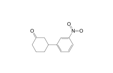 3-(3-Nitrophenyl)cyclohexanone