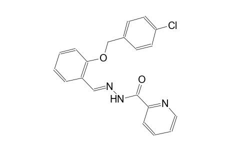 N'-((E)-{2-[(4-chlorobenzyl)oxy]phenyl}methylidene)-2-pyridinecarbohydrazide