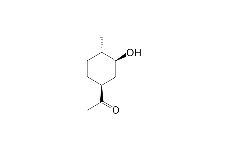 (+)-(1'S,3'S,4'S)-1-(3'-hydroxy-4'-methylcyclohexyl)ethanone