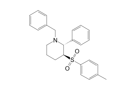 trans-N-Benzyl-2-phenyl-3-tosylpiperidine