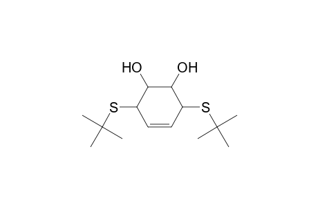 (1RS,2RS,3RS,6RS)-3,6-Bis(tert-butylthio)cyclohex-4-en-1,2-diol