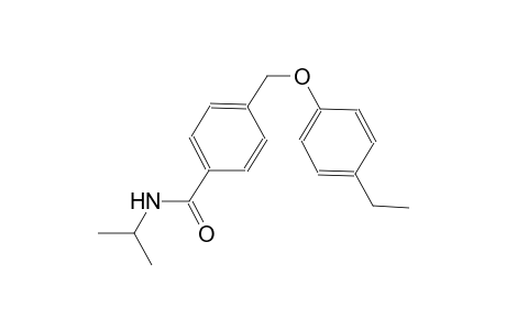4-[(4-ethylphenoxy)methyl]-N-isopropylbenzamide