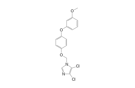1H-Imidazole, 4,5-dichloro-1-[[4-(3-methoxyphenoxy)phenoxy]methyl]-