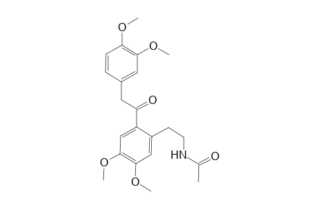 N-[2-(2-homoveratroyl-4,5-dimethoxy-phenyl)ethyl]acetamide