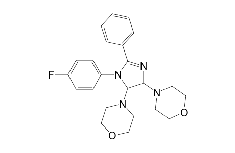 4-[1-(4-fluorophenyl)-5-(4-morpholinyl)-2-phenyl-4,5-dihydroimidazol-4-yl]morpholine