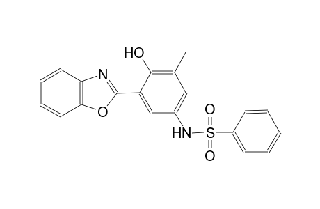 benzenesulfonamide, N-[3-(2-benzoxazolyl)-4-hydroxy-5-methylphenyl]-