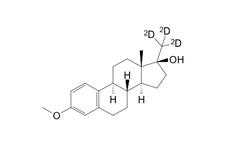 3-Methoxy-17.alpha.-(trideuteriomethyl)estra-1,3,5(10)-trien-17.beta.-ol