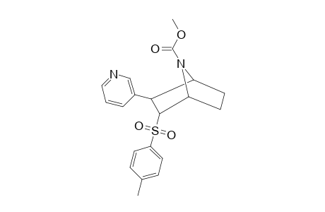 N-METHOXYCARBONYL-3-EXO-(3-PYRIDYL)-2-ENDO-(PARA-TOLYLSULFONYL)-7-AZABICYCLO-[2.2.1]-HEPTANE
