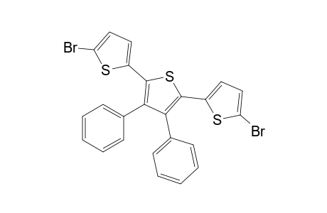 2,5-bis(5-bromanylthiophen-2-yl)-3,4-diphenyl-thiophene