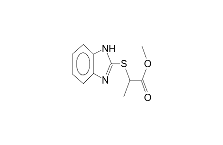 2-(1-methoxycarbonyl-1-ethyl)thiobenzimidazole