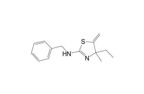 N-[(2Z)-4-Ethyl-4-methyl-5-methylene-1,3-thiazolidin-2-ylidene](phenyl)methanamine