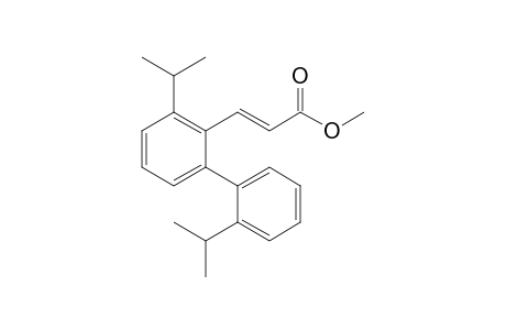 (E)-3-(2-isopropyl-6-o-cumenyl-phenyl)acrylic acid methyl ester