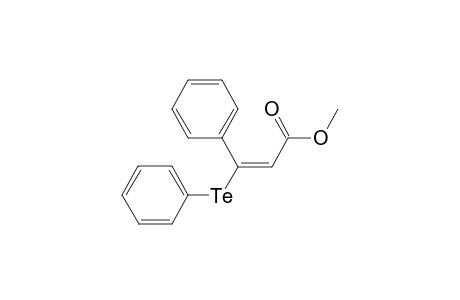 (E)-3-phenyl-3-(phenyltelluro)-2-propenoic acid methyl ester