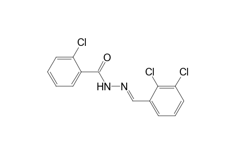 2-Chloro-N'-[(E)-(2,3-dichlorophenyl)methylidene]benzohydrazide