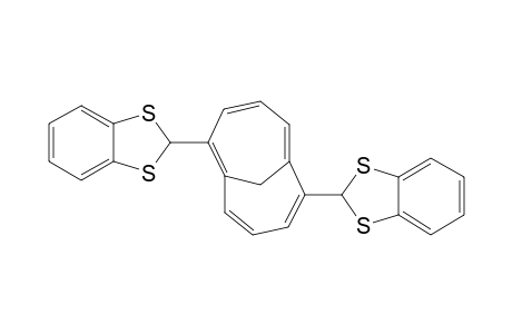 1,3-Benzodithiole, 2,2'-bicyclo[4.4.1]undeca-1,3,5,7,9-pentaene-2,7-diylbis-, (+)-