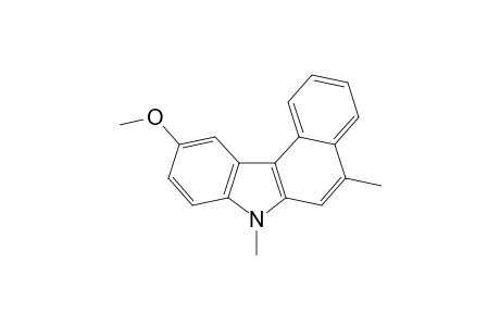 10-Methoxy-5,7-dimethyl-7H-benzo[c]carbazole