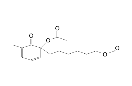 2,4-CYCLOHEXADIEN-1-ONE, 6-(ACETYLOXY)-6-[6-(FORMYLOXY)HEXYL]-2-METHYL-