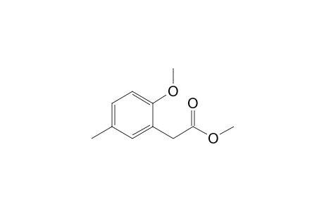 2-(2-Methoxy-5-methyl-phenyl)acetic acid methyl ester