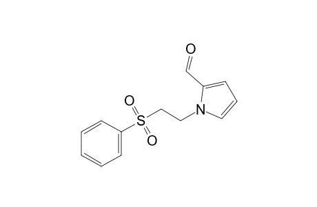 1H-Pyrrole-2-carboxaldehyde, 1-[2-(phenylsulfonyl)ethyl]-