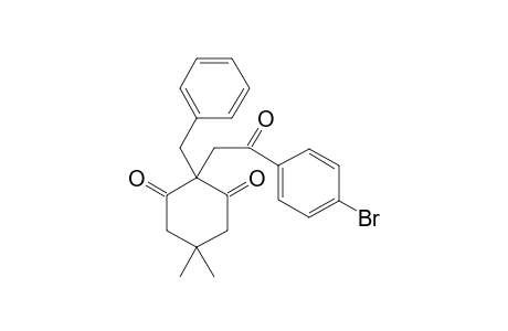 2-BENZYL-2-(PARA-BROMO)-ACETOPHENYL-5,5-DIMETHYL-CYCLOHEXA-1,3-DIONE