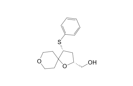 (2R,4R)-2-Hydroxymethyl-4-phenylsulfanyl-1,8-dioxaspiro[4.5]decane