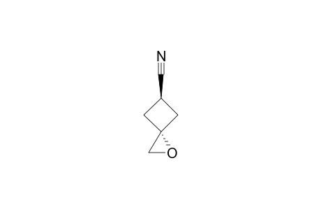 TRANS-1-OXASPIRO-[2.3]-HEXANE-5-CARBONITRILE;MAJOR_ISOMER