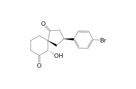 (3S,5R,6S)-3-(4-bromophenyl)-6-hydroxyspiro[4.5]decane-1,7-dione