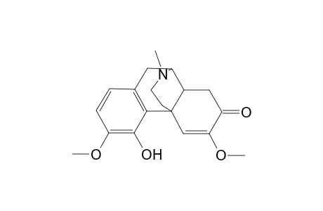 Morphinan-7-one, 5,6-didehydro-4-hydroxy-3,6-dimethoxy-17-methyl-, (14.xi.)-