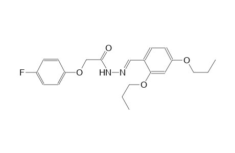 N'-[(E)-(2,4-dipropoxyphenyl)methylidene]-2-(4-fluorophenoxy)acetohydrazide