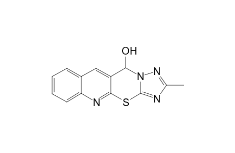 11-Hydroxy-2-methyl[1,2,4]triazolo[5',1':2,3][1,3]thiazino[6,5-b]quinoline