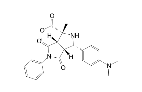 Pyrrolo[3,4-c]pyrrole-1-carboxylic acid, 3-[4-(dimethylamino)phenyl]octahydro-1-methyl-4,6-dioxo-5-phenyl-, methyl ester, (1.alpha.,3.alpha.,3a.beta.,6a.beta.)-