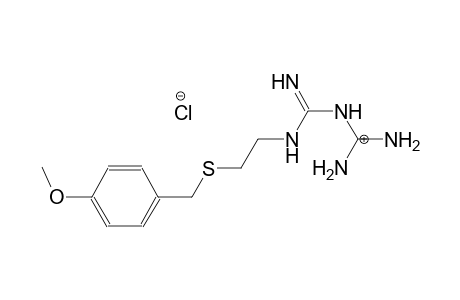 amino(3-(2-((4-methoxybenzyl)thio)ethyl)guanidino)methaniminium chloride