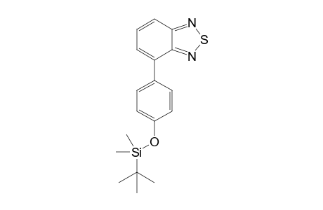 4-{4-[(tert-Butyldimethylsilyl)oxy]phenyl}benzo[c][1,2,5]thiadiazole