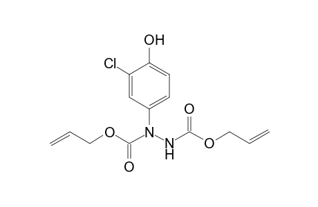 Allyl N-(allyloxycarbonylamino)-N-(3-chloro-4-hydroxy-phenyl)carbamate