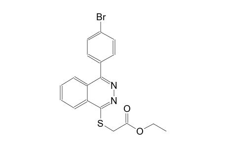 ethyl {[4-(4-bromophenyl)-1-phthalazinyl]sulfanyl}acetate