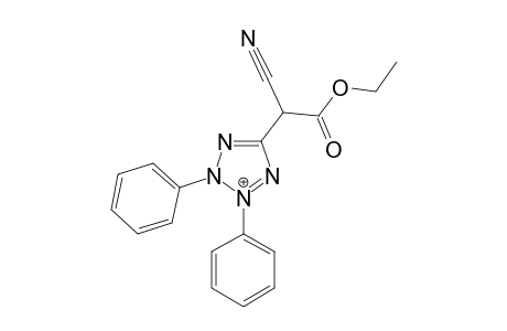 2,3-DIPHENYL-5-(CYANO-ETHOXYCARBONYLMETHYL)-TETRAZOLE;REF.-30