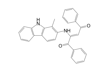 1,4-Diphenyl-2-[N-(1-methyl-9H-carbazol-2'-yl)amino]-2-butene-1,4-dione