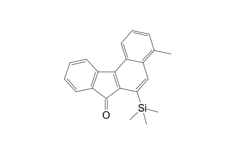 4-methyl-6-trimethylsilyl-7-benzo[c]fluorenone