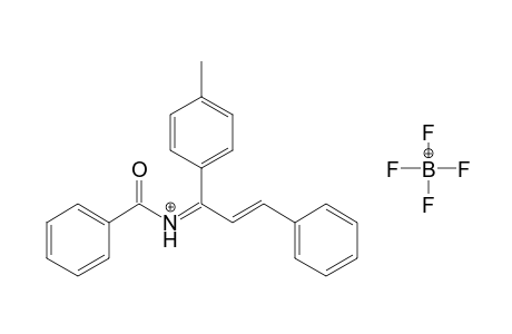 2,6-Diphenyl-4-(p-tolyl)-1-oxa-3-azoniahexatriene - tetrafluoroborate