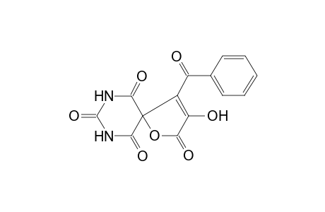 4-Benzoyl-3-hydroxy-1-oxa-7,9-diaza-spiro[4.5]dec-3-ene-2,6,8,10-tetraone