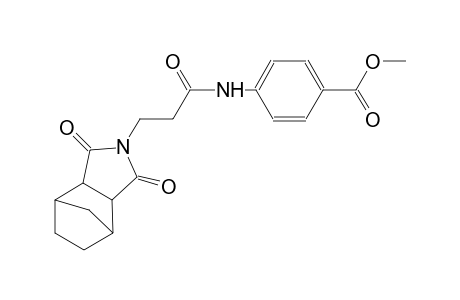 methyl 4-(3-(1,3-dioxohexahydro-1H-4,7-methanoisoindol-2(3H)-yl)propanamido)benzoate