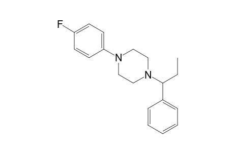 1-(1-Phenylprop-1-yl)-4-(4-fluorophenyl)piperazine